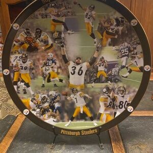 Danbury PITTSBURGH STEELERS SUPER BOWL Champions XL Commerative Plate